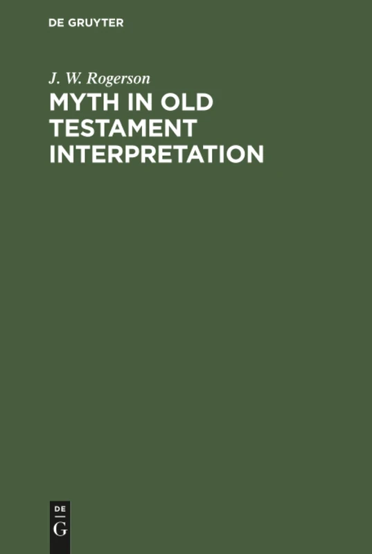 Myth in old testament interpretation