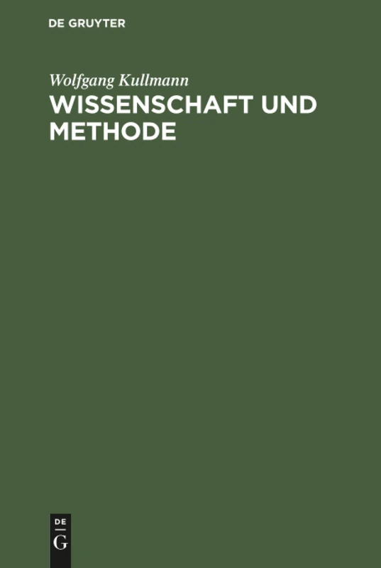 De Gruyter - Wissenschaft und Methode: Aristotelian Theory Book
