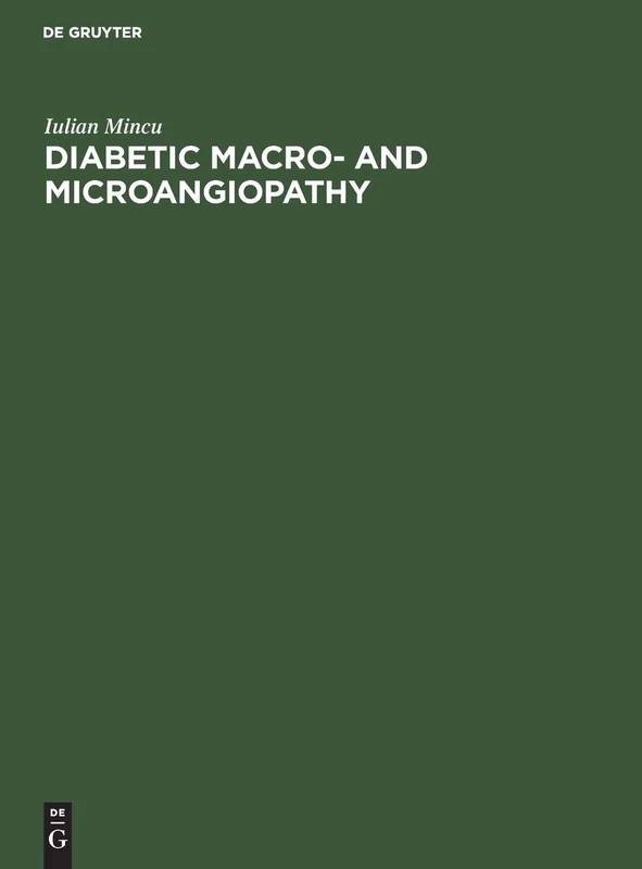 Diabetic Macro- and Microangiopathy - Image 1