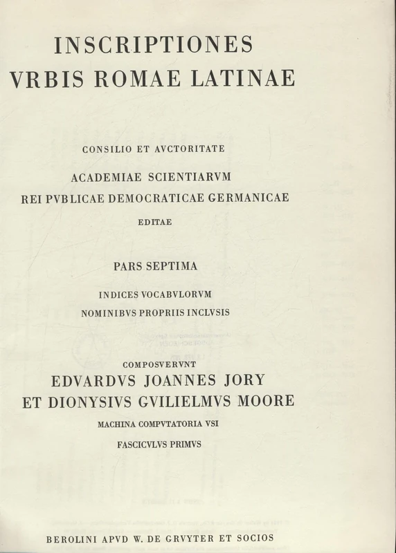 Vocabula A-C