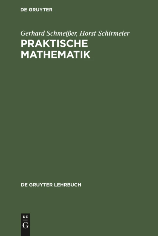 Praktische Mathematik (de Gruyter Lehrbuch)