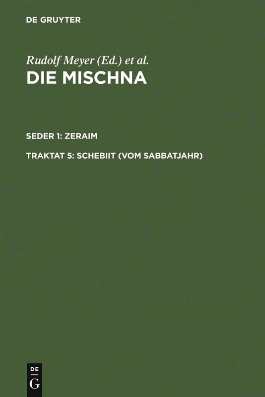 Schebiit (Vom Sabbatjahr) - Image 1