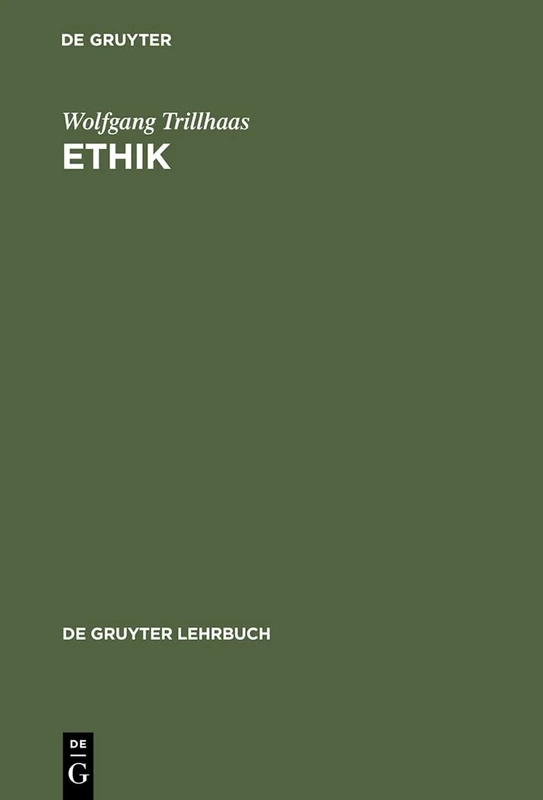 Ethik (de Gruyter Lehrbuch)
