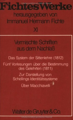 Vermischte Schriften Aus Dem Nachlaß