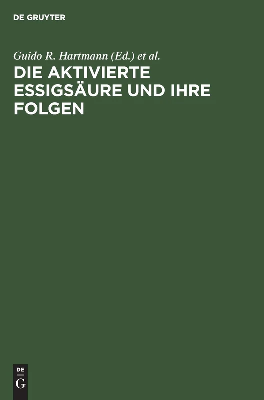 Die Aktivierte Essigsäure Und Ihre Folgen: Autobiographische Beiträge Von Schülern Und Freunden Feodor Lynens - Image 1