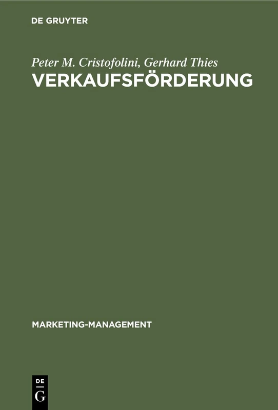 Verkaufsförderung: Verkaufsförderung: 7 (Marketing-Management)