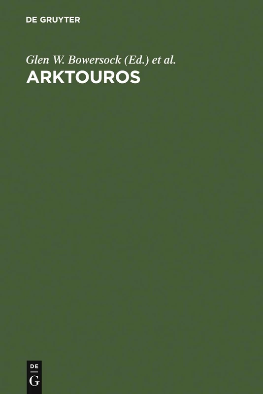 Arktouros: Hellenic Studies presented to Bernard M. W. Knox on the occasion of his 65th birthday - Image 1