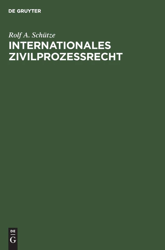 Internationales Zivilprozeßrecht