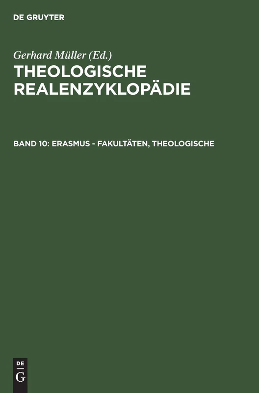 Erasmus - Fakultäten, Theologische