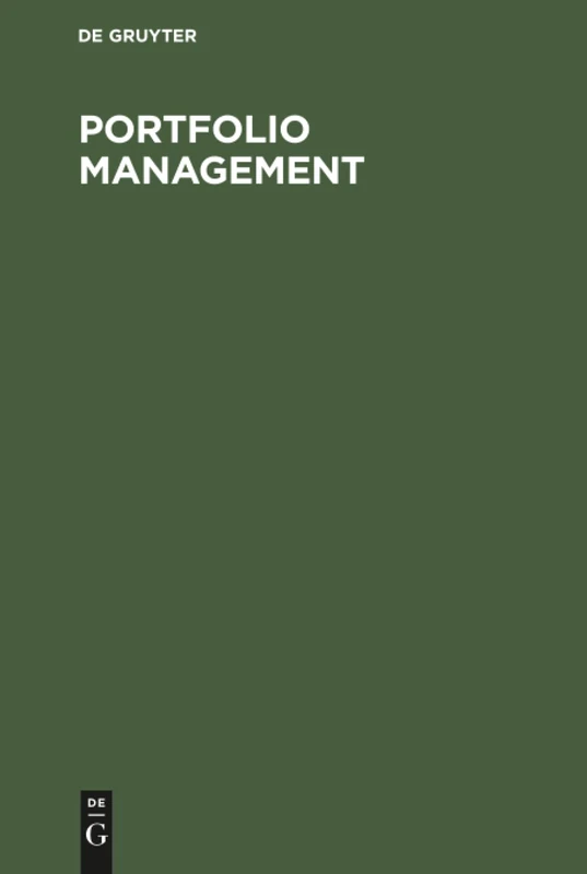 Portfolio Management: Konzeption für die strategische Unternehmensplanung - Image 1