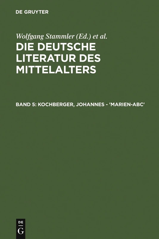 Kochberger, Johannes - 'Marien-Abc'