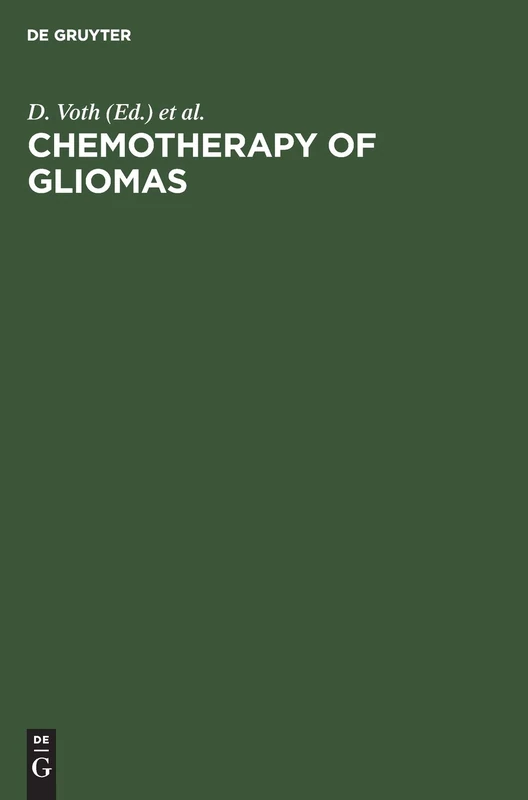 Chemotherapy of gliomas: Basic research, experiences and results