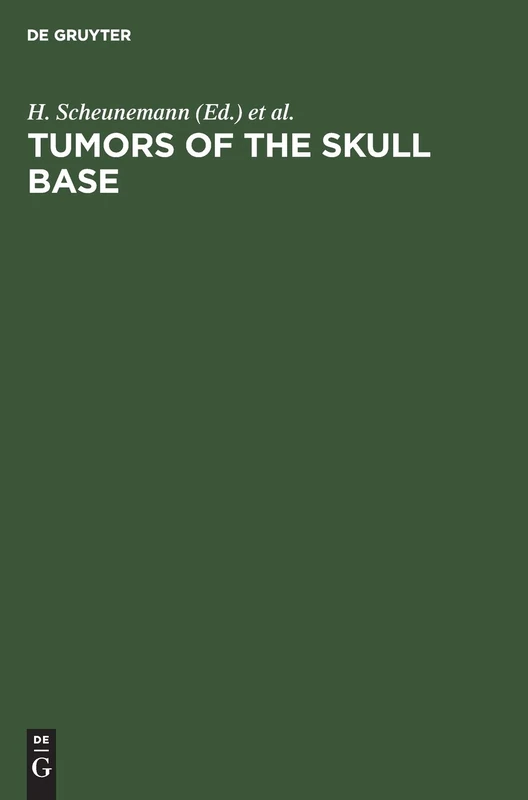 Tumors of the skull base: Extra- and intracranial surgery of skull base tumors