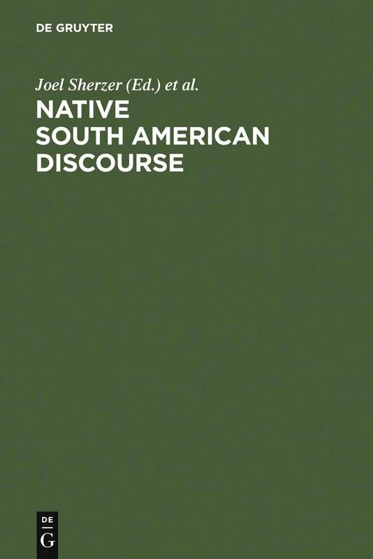 De Gruyter Mouton - Native South American Discourse Book