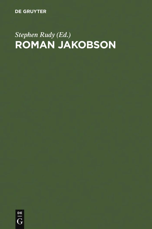 Roman Jakobson: 1896 - 1982. A Complete Bibliography of His Writings (Toronto Studies in Theology, 45) - Image 1