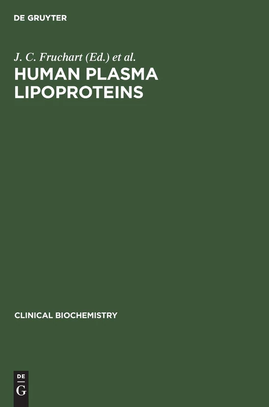 Human Plasma Lipoproteins: 3 (Clinical Biochemistry, 3) - Image 1