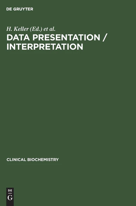 Data Presentation / Interpretation: 2 (Clinical Biochemistry, 2)