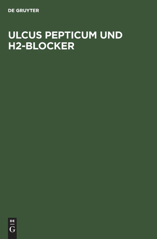 Ulcus Pepticum Und H2-Blocker