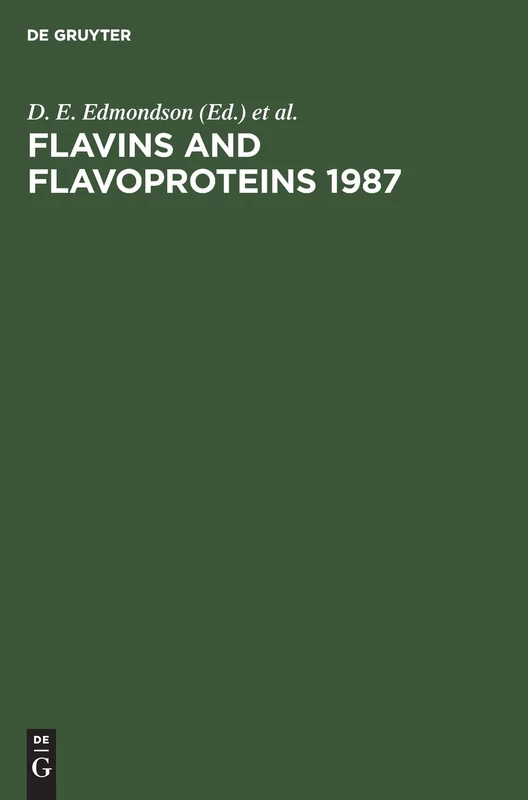 Flavins and Flavoproteins 1987: Proceedings of the Ninth International Symposium, Atlanta, Georgia, USA, June 7–12, 1987