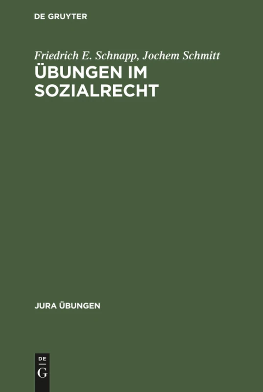 Übungen im Sozialrecht (Jura Übungen)