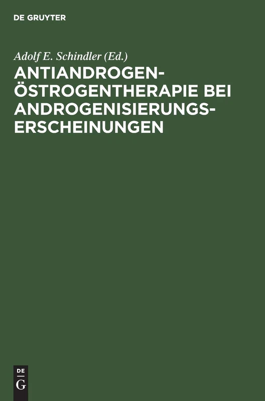 Antiandrogen-Östrogentherapie Bei Androgenisierungserscheinungen