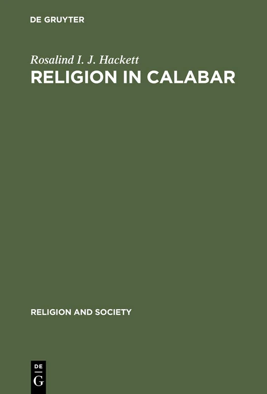 Religion in Calabar: The Religious Life and History of a Nigerian Town: 27 (Religion and Society, 27) - Image 1