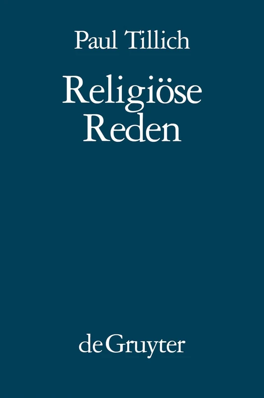 De Gruyter - Religiose Reden: In Der Tiefe Ist Wahrheit