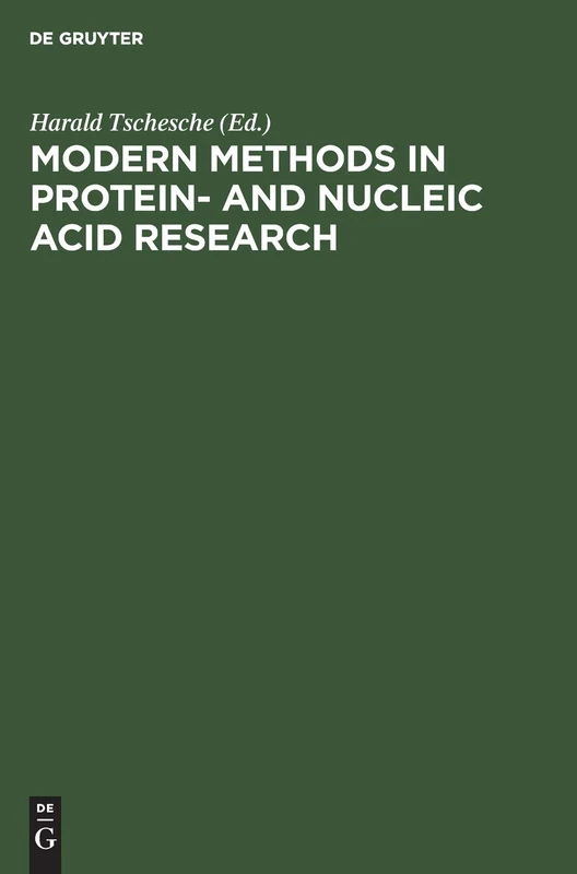 Modern Methods in Protein- and Nucleic Acid Research: Review Articles