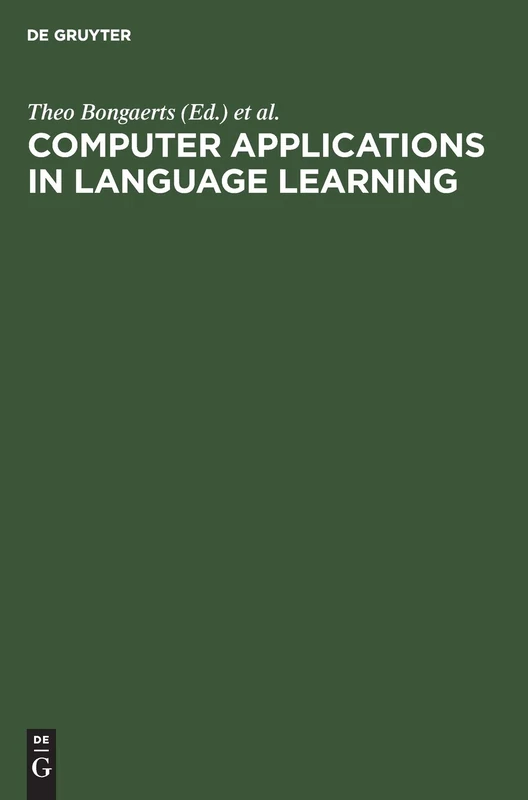 Computer Applications in Language Learning