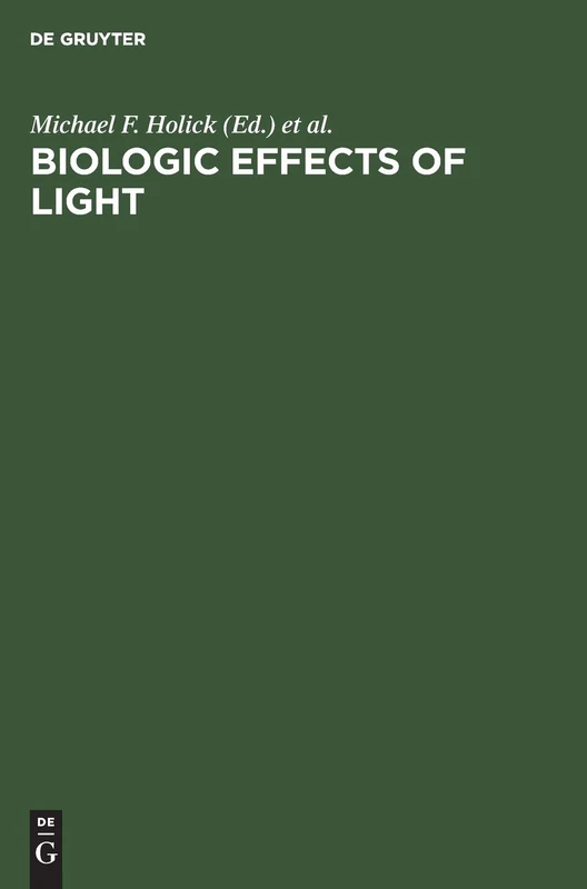 Biologic Effects of Light: Proceedings of the Symposium, Atlanta, Georgia, USA, October 13–15, 1991