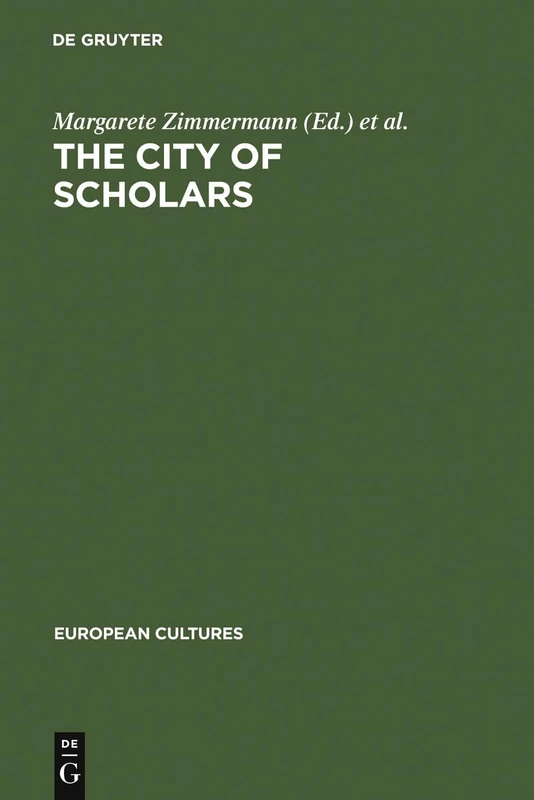 The City of Scholars: New Approaches to Christine de Pizan: 2 (European Cultures, 2) - Image 1