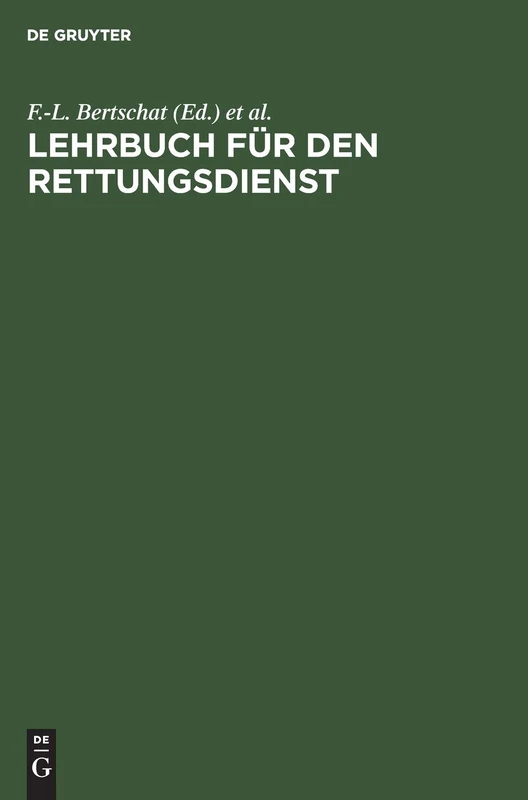 Lehrbuch Für Den Rettungsdienst - Image 1