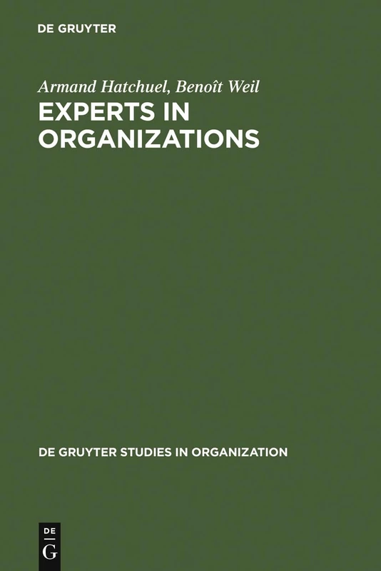 Experts in Organizations: A Knowledge-Based Perspective on Organizational Change: 63 (De Gruyter Studies in Organization, 63)