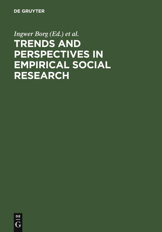 Trends and Perspectives in Empirical Social Research - Image 1