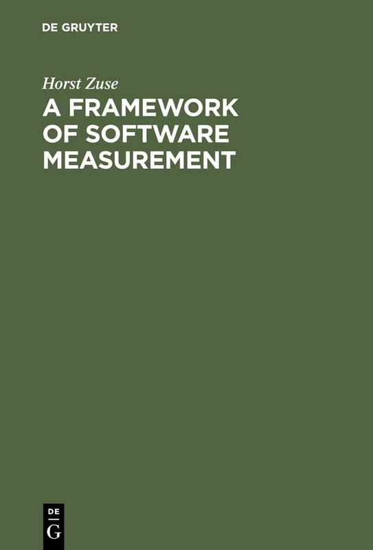 De Gruyter - A Framework of Software Measurement Textbook - Image 1