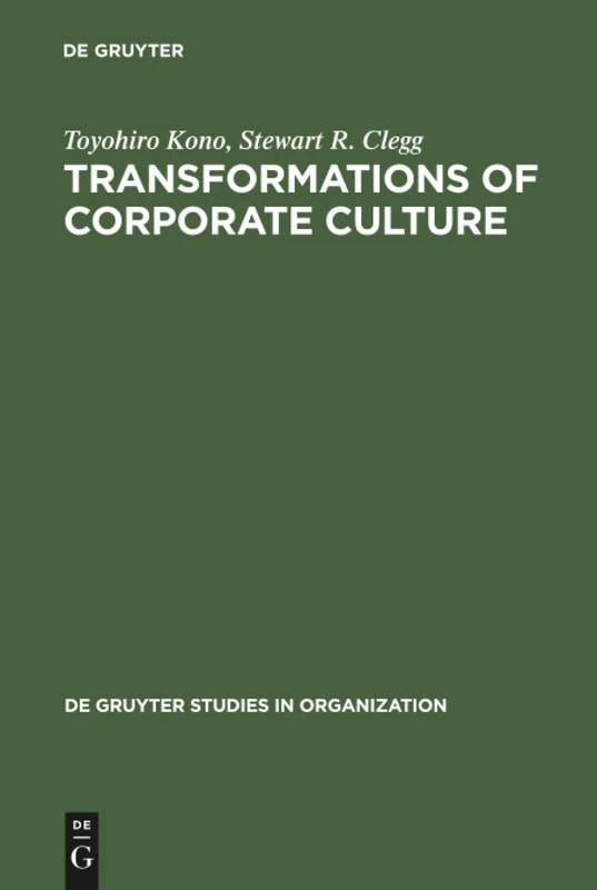 De Gruyter Transformations of Corporate Culture: Japanese Enterprises - Image 1