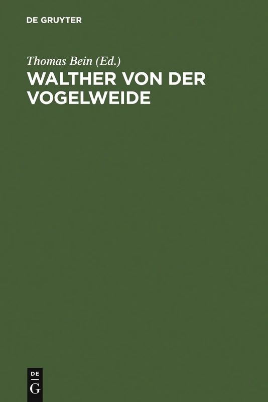 Walther von der Vogelweide: Textkritik