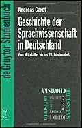Geschichte Der Sprachwissenschaft in Deutschland