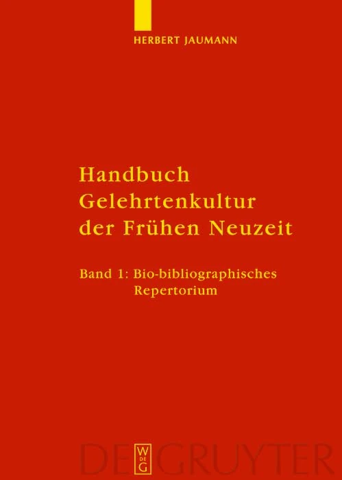 Bio-bibliographisches Repertorium (Bio-bibliographisches Repertorium: Band 1)