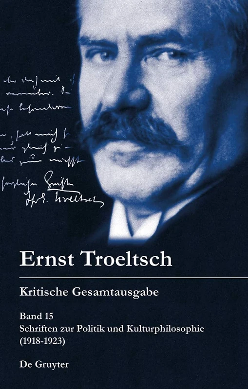 Schriften zur Politik und Kulturphilosophie (1918–1923) (Kritische Gesamtausgabe / Critical Complete Edition, 15)