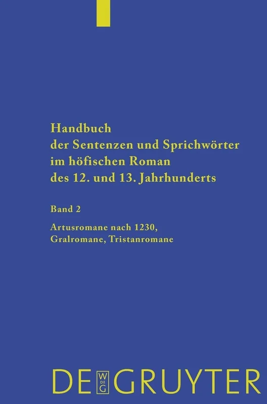 Artusromane nach 1230, Gralromane, Tristanromane: Band. 2 - Artusromane Nach 1230, Gralromane, Tristanromane - Image 1