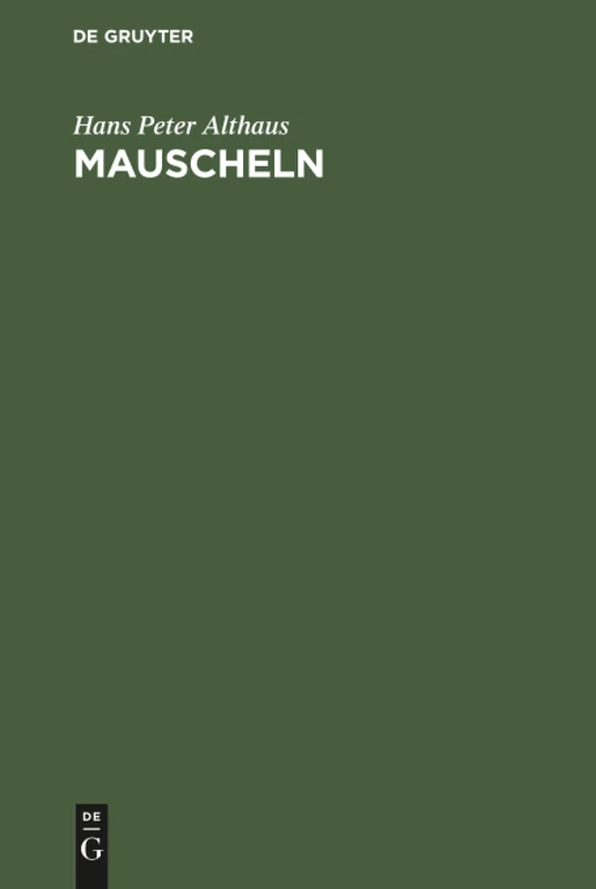 De Gruyter Mauscheln: Ein Wort als Waffe - History Book
