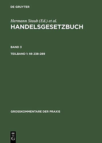 Tlbd 1: §§ 238-289. Tlbd 2: §§ 290-342a (Großkommentare Der Praxis)