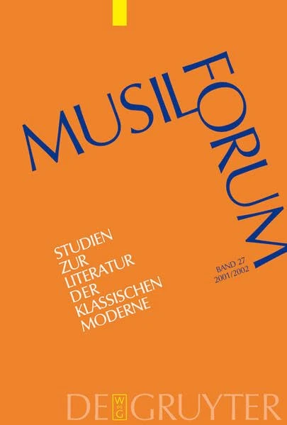 2001/2002: 27 (Musil-forum)