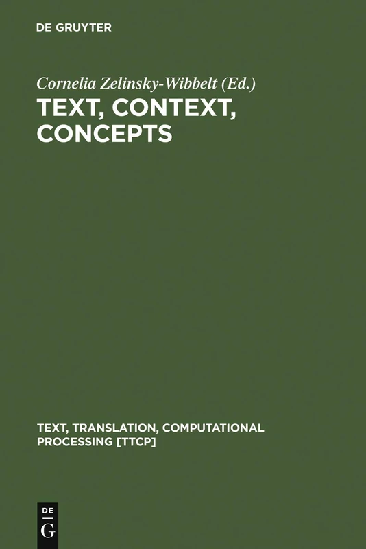 Text, Context, Concepts: 4 (Text, Translation, Computational Processing [TTCP], 4) - Image 1