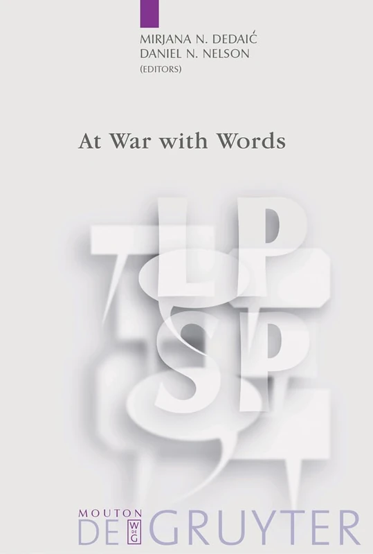 At War with Words - De Gruyter Mouton Language Study Book