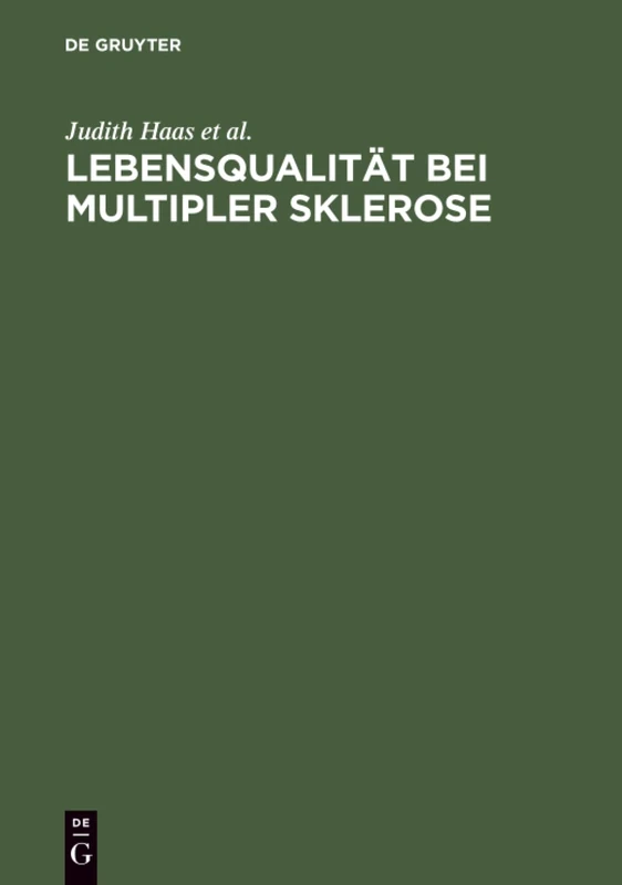 Lebensqualitat Bei Multipler Sklerose: Berliner Dmsg-Studie - Image 1