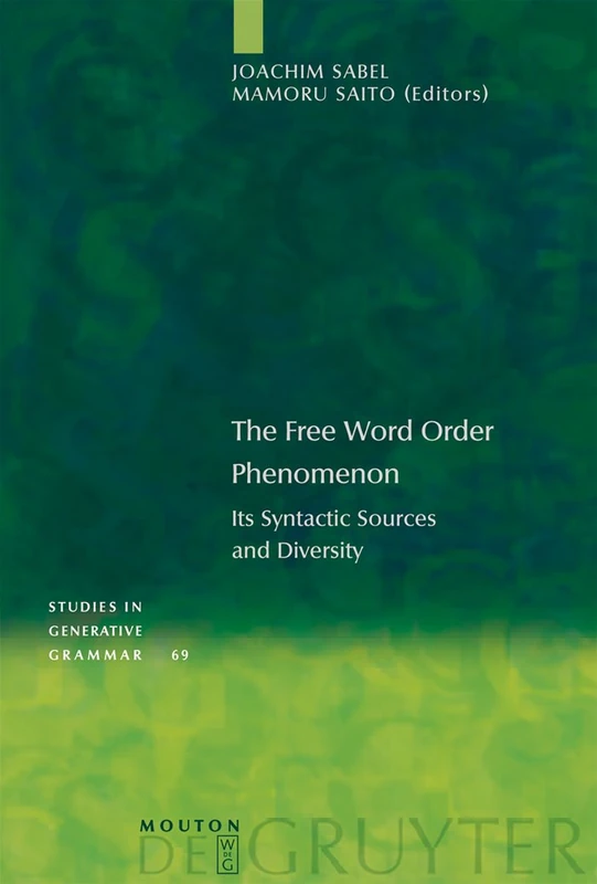 De Gruyter Mouton - The Free Word Order Phenomenon Book