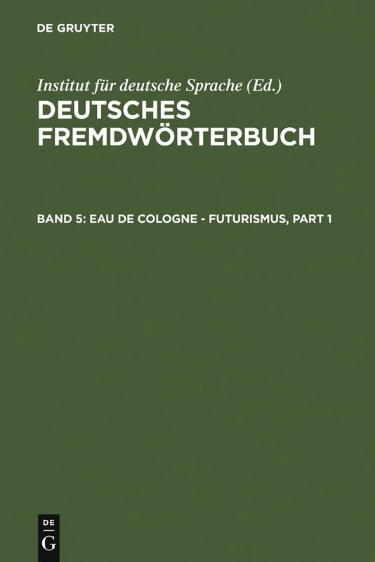 Eau de Cologne - Futurismus: Band 5: Eau de Cologne - Futurismus - Image 1