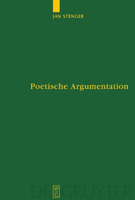 Poetische Argumentation: Die Funktion der Gnomik in den Epinikien des Bakchylides: 69 (Untersuchungen zur Antiken Literatur und Geschichte, 69)
